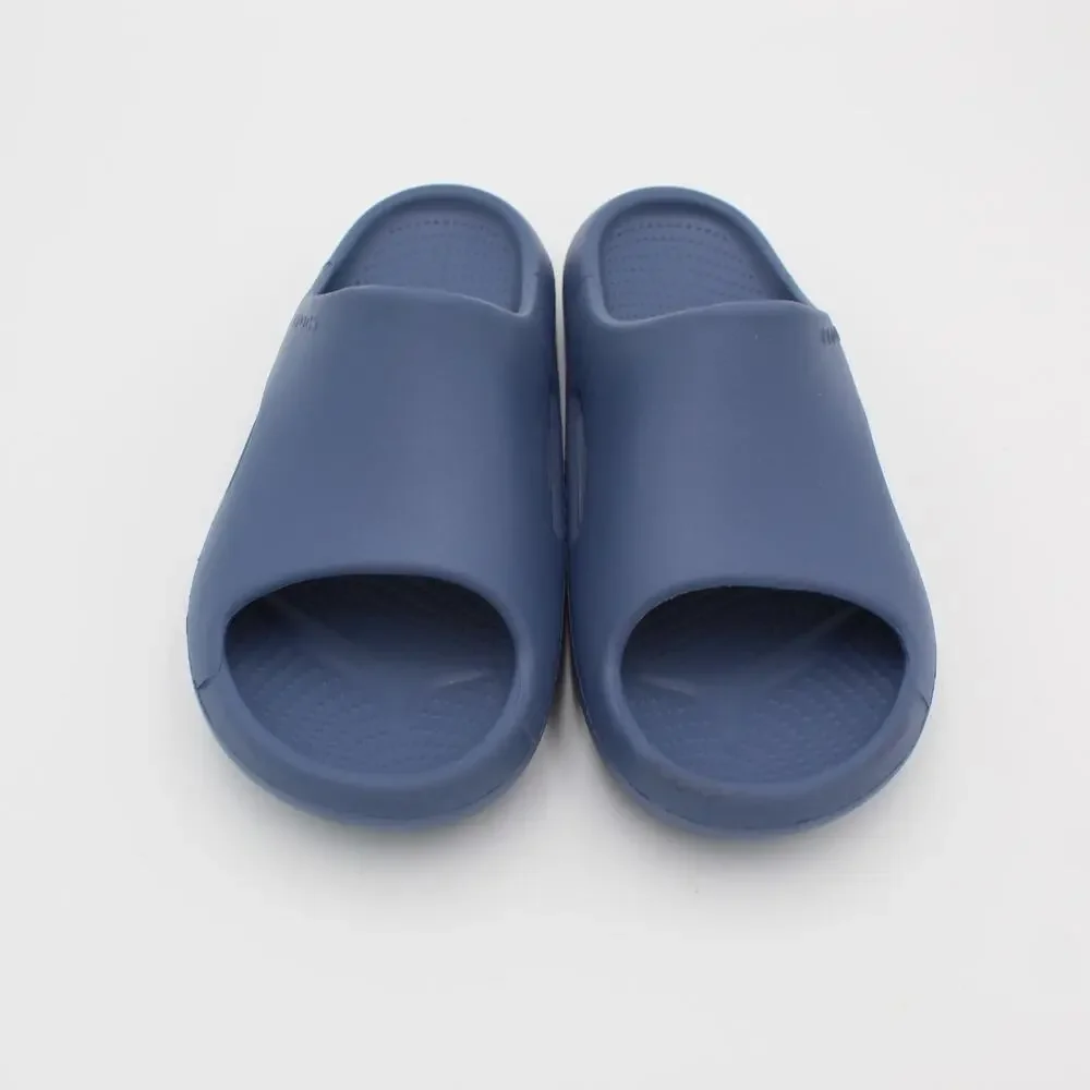 Crocs Mellow Recovery Slides Mens 9 Womens 11 Blue Comfort Sandals Casual